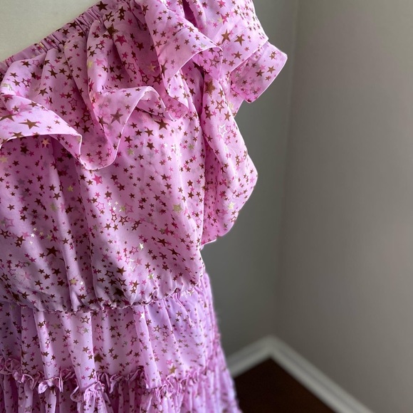 Large | Sofia One Shoulder Ruffle Dress - Picture 2 of 5